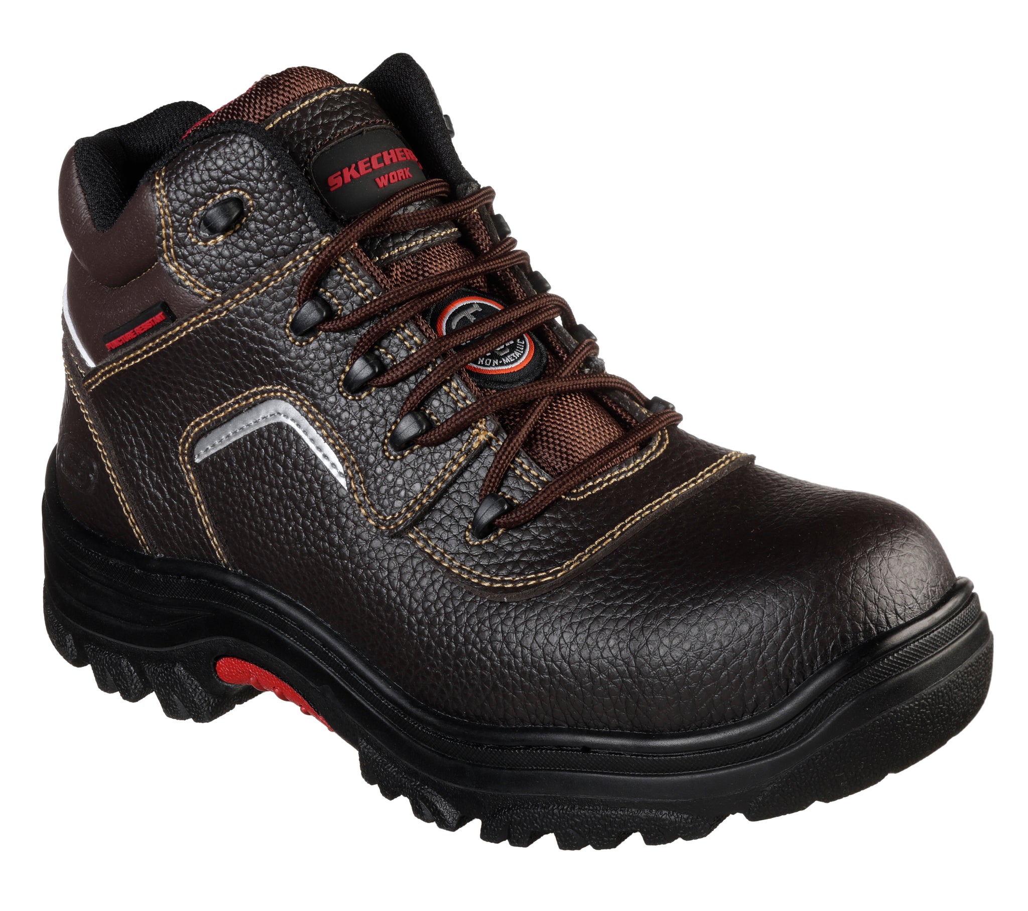 Skechers Work Burgin Tarlac Steel Toe Boots Sz 9.5 Wide NWT Skechers Work Men main image 4