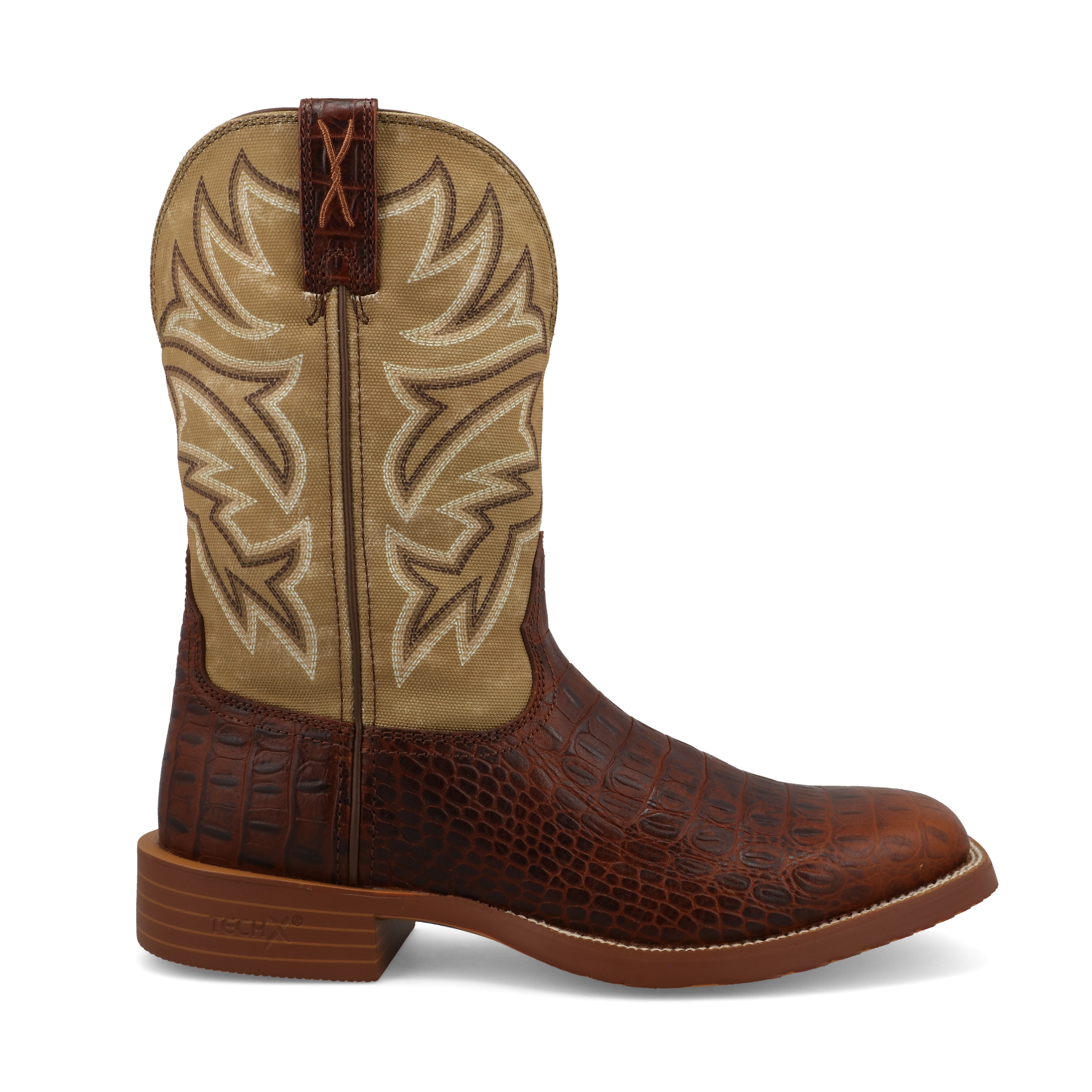 Cuadra Mens Ostrich Laser Boots - CU804